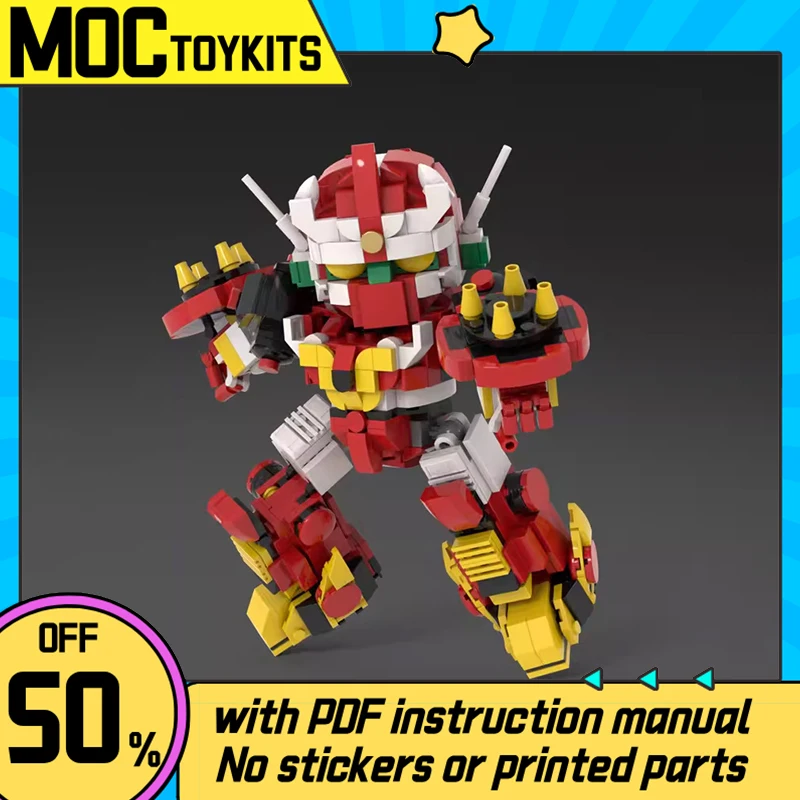 Mech Series MOC Building Blocks Fit Team Characters Bricks DIY Assembly Model Set Boys Toys Collection Gifts
Mech Series MOC Building Blocks Fit Team Characters Bricks DIY Assembly Model Set Boys Toys Collection Gifts
