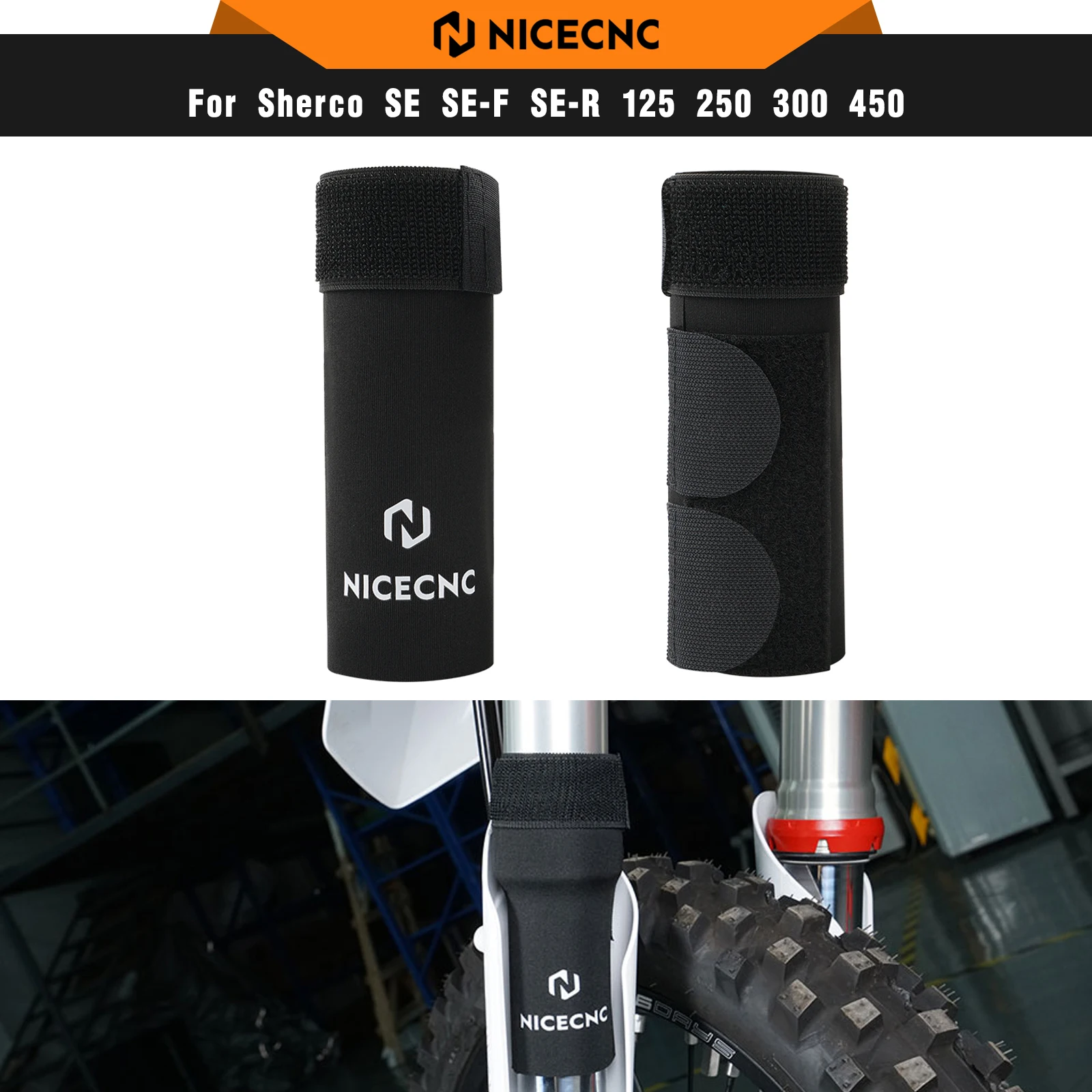 NICECNC 6" Front Fork Sock Fork Seal Protectors For Sherco SE 125 250 300 Factory SE-F 250 300 450 Factory SE-R SEF-R 250 300
NICECNC 6" Front Fork Sock Fork Seal Protectors For Sherco SE 125 250 300 Factory SE-F 250 300 450 Factory SE-R SEF-R 250 300