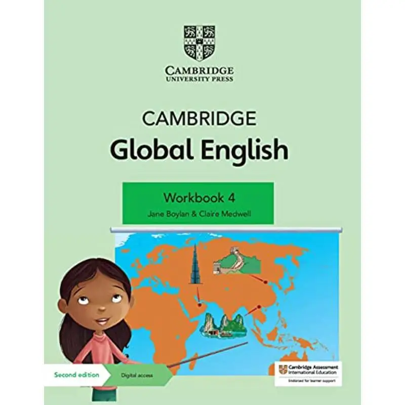 Рабочая тетрадь Cambridge Global English 4 с цифровым доступом, 1 год Boylan Jane Cambridge University Press 9781108810883 Книга
Рабочая тетрадь Cambridge Global English 4 с цифровым доступом, 1 год Boylan Jane Cambridge University Press 9781108810883 Книга
