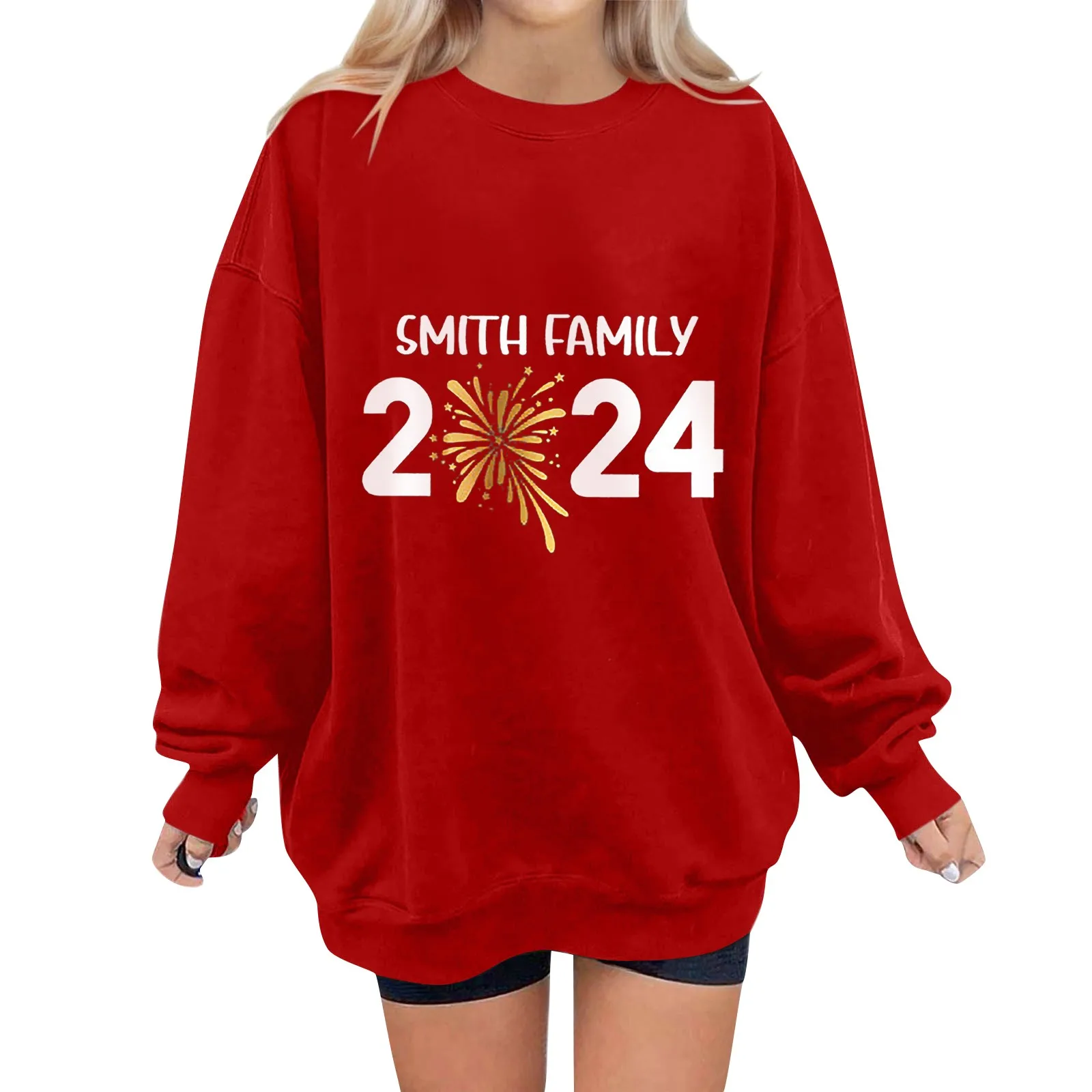 2024 New Year Women'S Sweater O Neck Pullover Clothes Streetwear Hip Hop Hoodie For Women Funny Digital Pattern Top Sweatshirt
2024 New Year Women'S Sweater O Neck Pullover Clothes Streetwear Hip Hop Hoodie For Women Funny Digital Pattern Top Sweatshirt