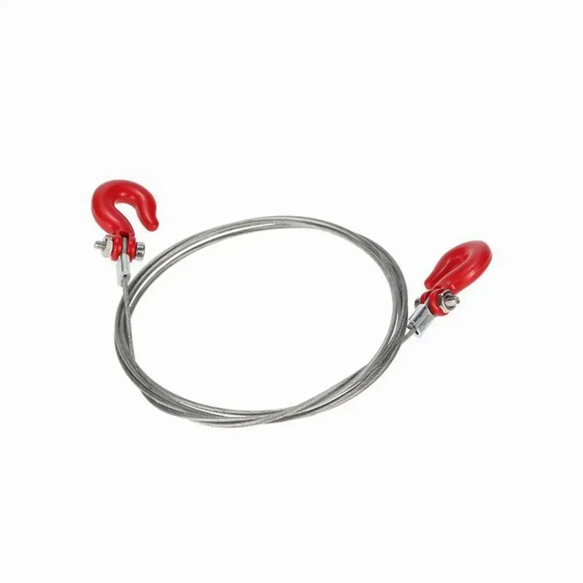1: 10 RC Crawler Accessories Metal Trailer Wire Rope Tow Rope with Hooks for RC
1: 10 RC Crawler Accessories Metal Trailer Wire Rope Tow Rope with Hooks for RC