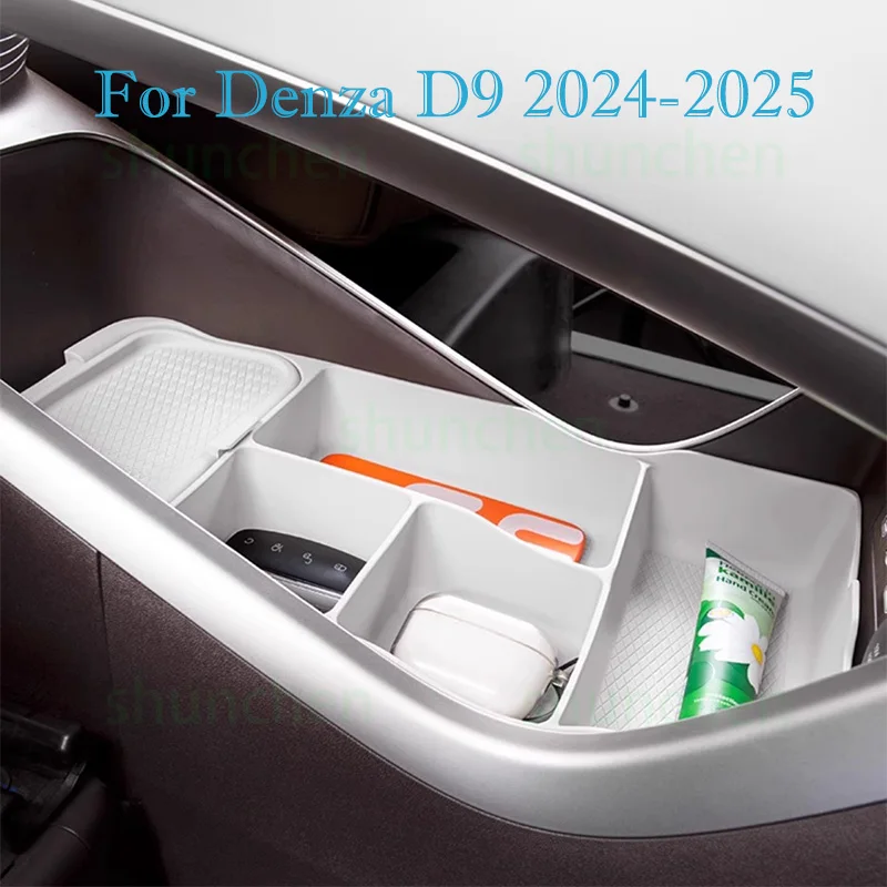 Car Under Center Console Silicone Storage Box for Denza D9 2024-2025 Under Armrest Storage Box Stowing Interior Accessories
Car Under Center Console Silicone Storage Box for Denza D9 2024-2025 Under Armrest Storage Box Stowing Interior Accessories