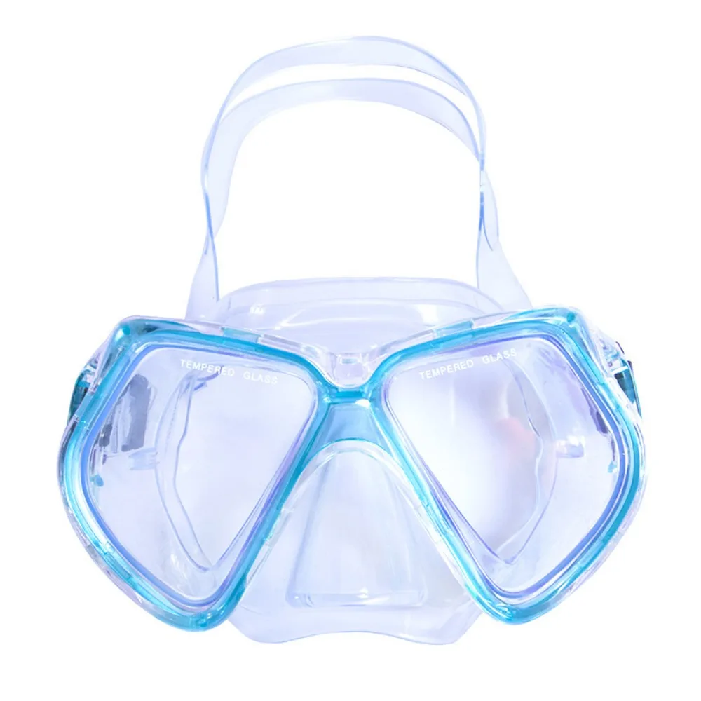 Adjustable Strap Snorkel Mask Tempered Glass With Nose Cover Diving Glasses Wide View Large Frame Underwater Mask Unisex
Adjustable Strap Snorkel Mask Tempered Glass With Nose Cover Diving Glasses Wide View Large Frame Underwater Mask Unisex
