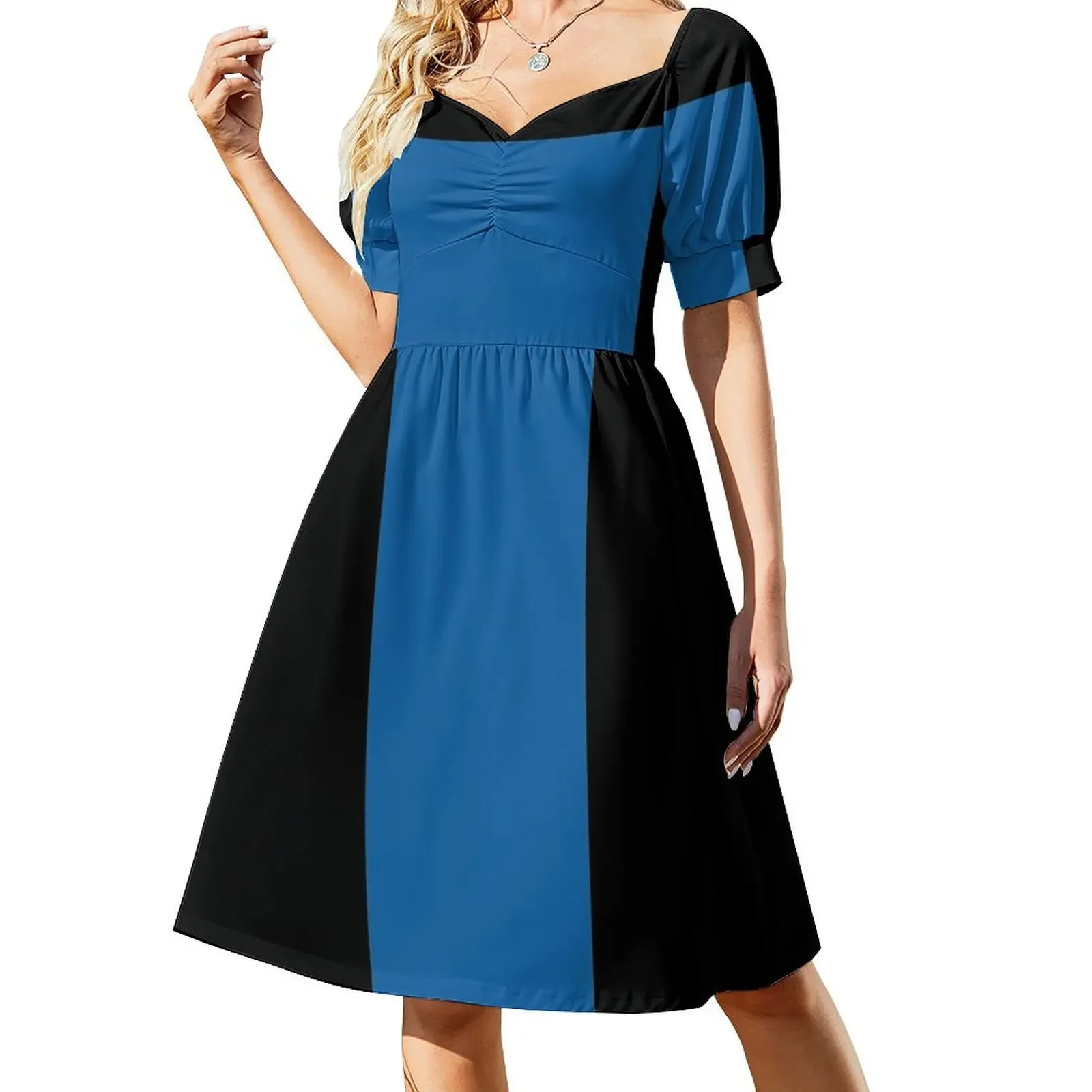 Uniform Skant Minidress Scifi Cosplay in Blue Short-Sleeved Dress dress korean style Women long dress
Uniform Skant Minidress Scifi Cosplay in Blue Short-Sleeved Dress dress korean style Women long dress