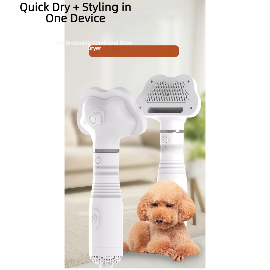 Pet Cleaning, Beauty Comb, Hair Dryer Three-in-one, Cat and Dog Hair Removal Massage, Drying Hair Dryer Comb
Pet Cleaning, Beauty Comb, Hair Dryer Three-in-one, Cat and Dog Hair Removal Massage, Drying Hair Dryer Comb
