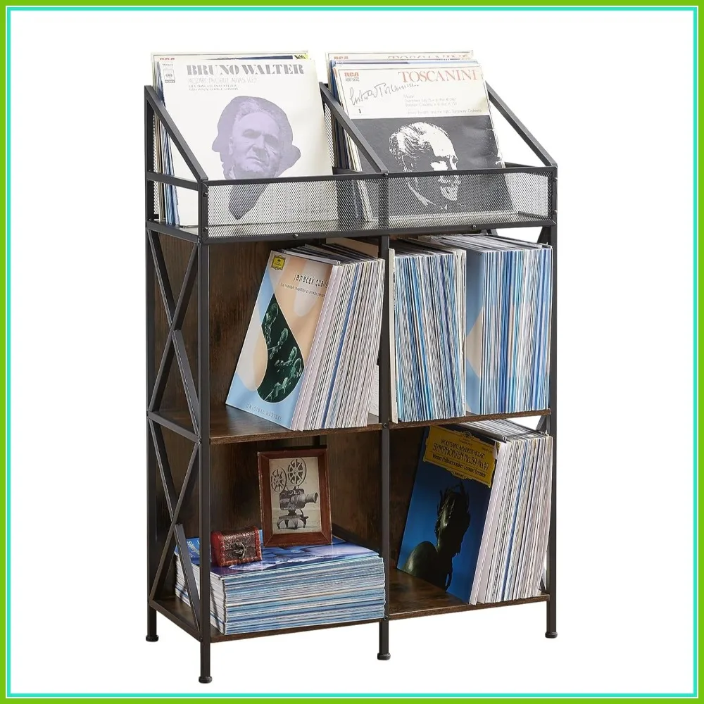 6 Grids Vinyl Record Storage Holder Rack, Wooden Display Table for Magazines Files Albums Books, Living Room Bedroom
6 Grids Vinyl Record Storage Holder Rack, Wooden Display Table for Magazines Files Albums Books, Living Room Bedroom