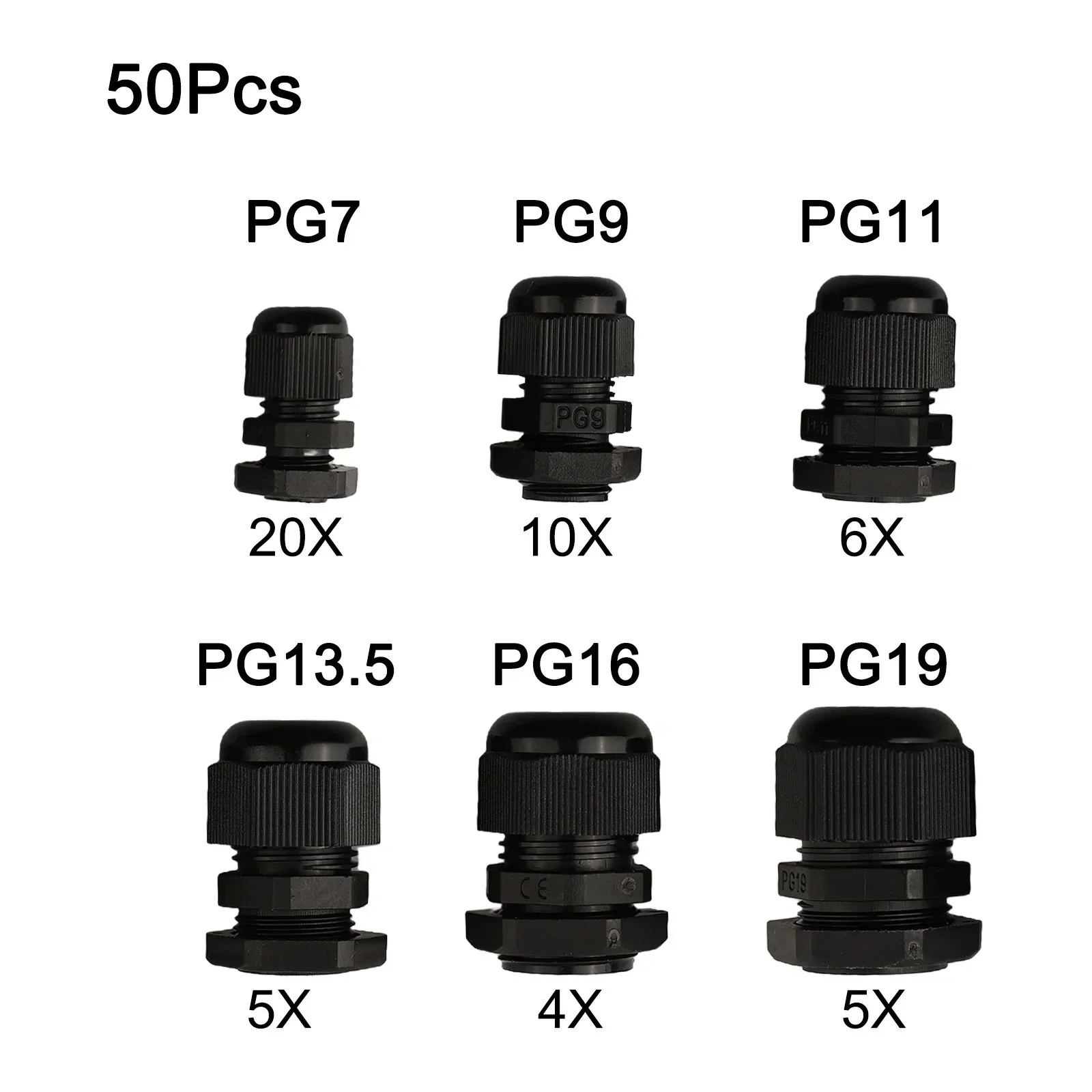 Cable Gland Kit Waterproof Cable Gland Alkalis Resistant Compression Resistant Flame Retardant For Cable Fixing
Cable Gland Kit Waterproof Cable Gland Alkalis Resistant Compression Resistant Flame Retardant For Cable Fixing