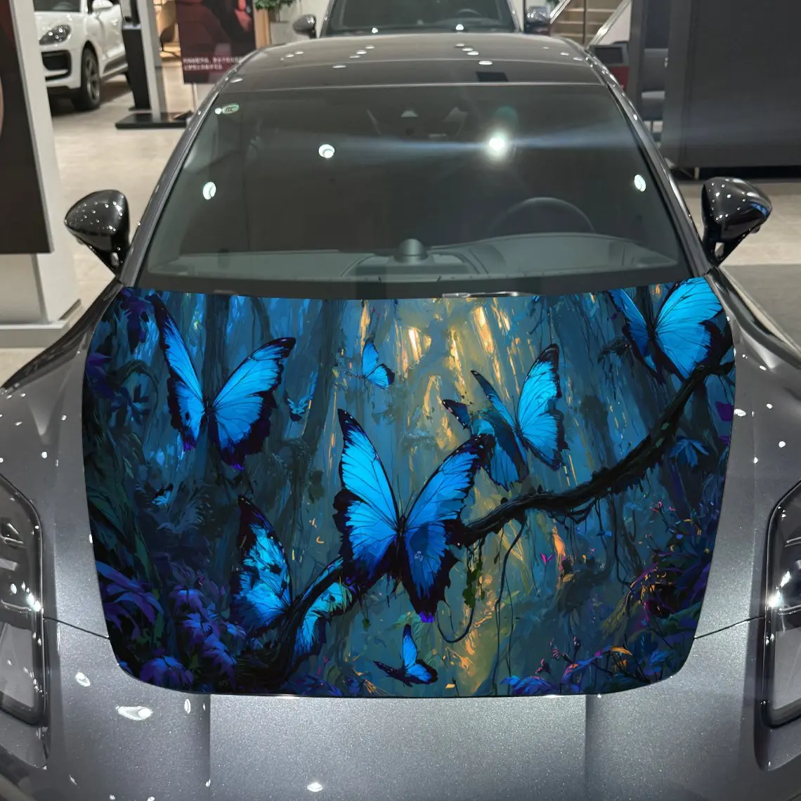 Dream Forest Blue Butterfly Car Hood Vinyl Stickers Car Surface Protection Decal Car Decoration Cover Vinyl Wraps Waterproof Sel
Dream Forest Blue Butterfly Car Hood Vinyl Stickers Car Surface Protection Decal Car Decoration Cover Vinyl Wraps Waterproof Sel