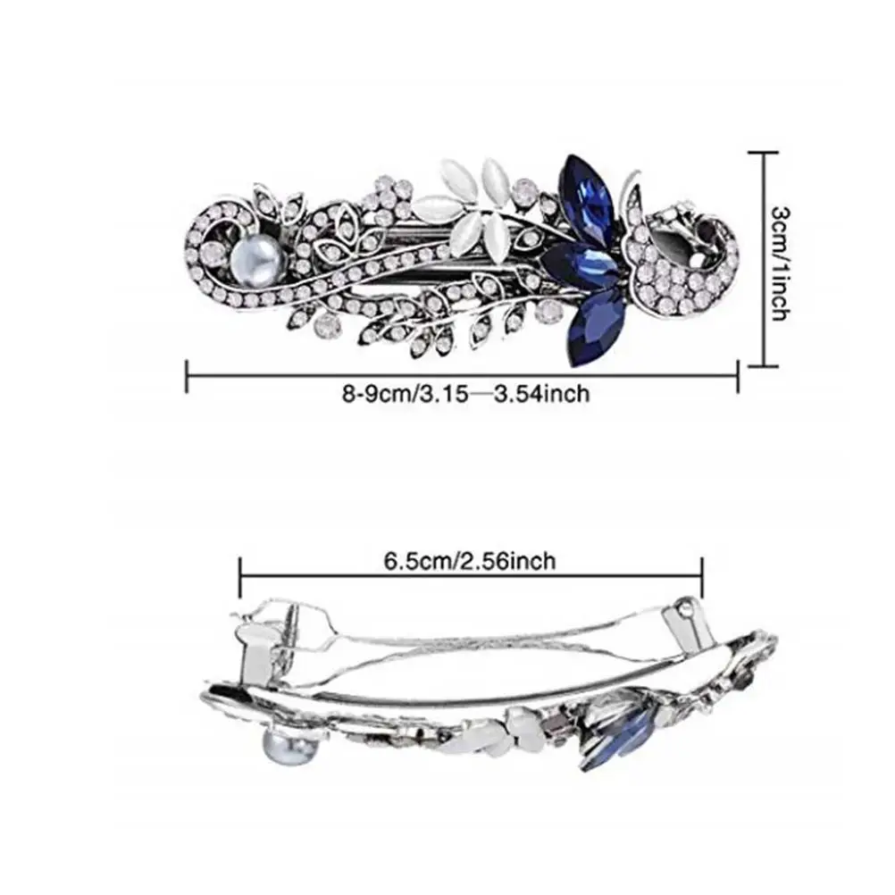 Retro Hairpin Vintage Barrette Spring Hair Clips Elegant Accessories for Women Daily Wear Party Celebration Wedding Gift
Retro Hairpin Vintage Barrette Spring Hair Clips Elegant Accessories for Women Daily Wear Party Celebration Wedding Gift
