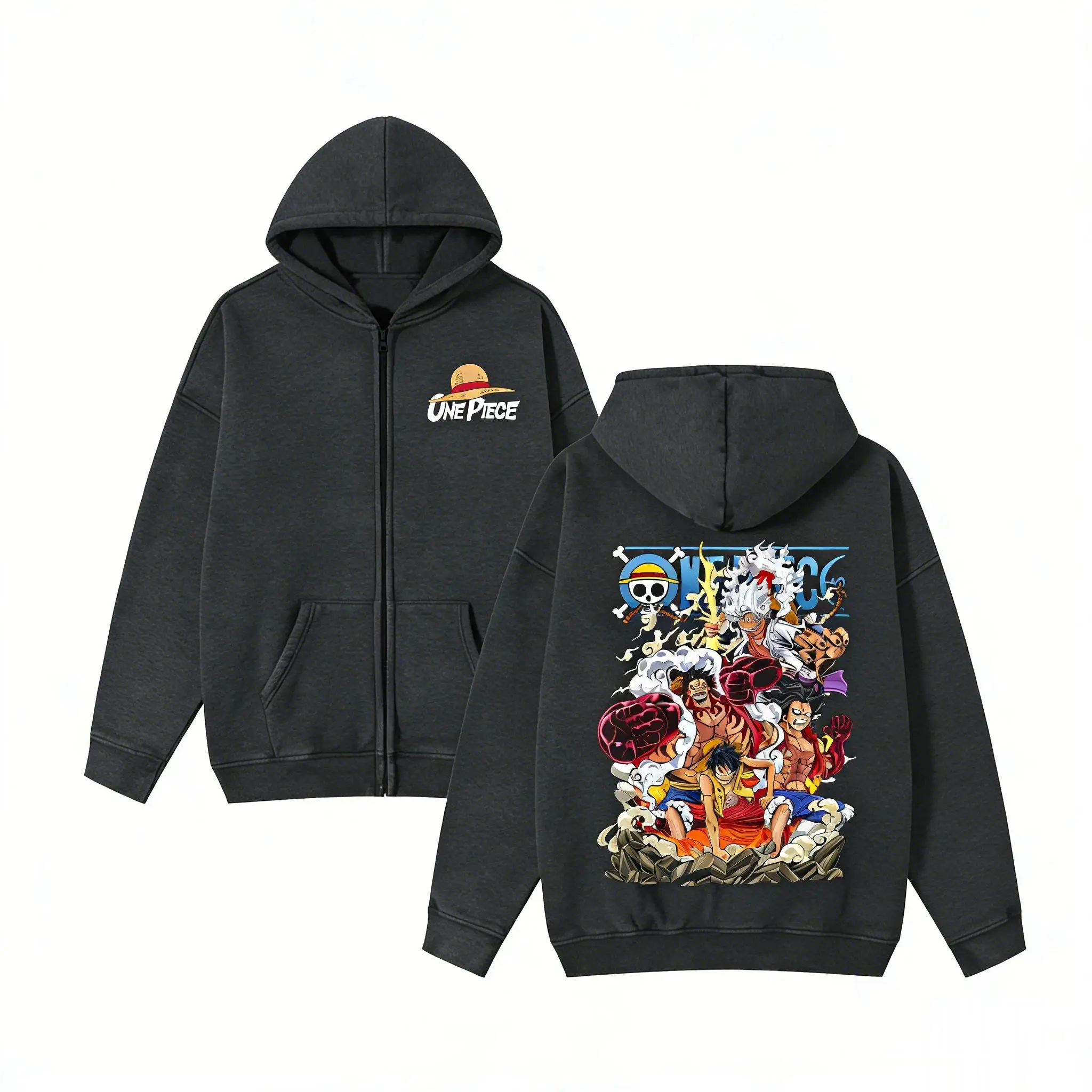 Унисекс, негабаритная цельная толстовка с капюшоном «Луффи», куртка на молнии с графическим принтом в стиле аниме, уличная одежда, повседневная мужская и женская толстовка, 2026, весенняя новинка
Унисекс, негабаритная цельная толстовка с капюшоном «Луффи», куртка на молнии с графическим принтом в стиле аниме, уличная одежда, повседневная мужская и женская толстовка, 2026, весенняя новинка