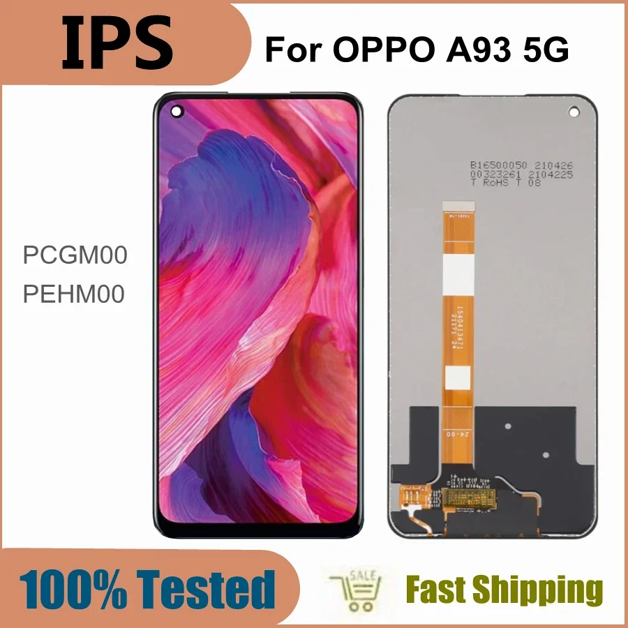 6.5" IPS For OPPO A93 5G LCD Display Touch Screen Digitizer Assembly For OPPO PCGM00 PEHM00 A93 5G LCD
6.5" IPS For OPPO A93 5G LCD Display Touch Screen Digitizer Assembly For OPPO PCGM00 PEHM00 A93 5G LCD