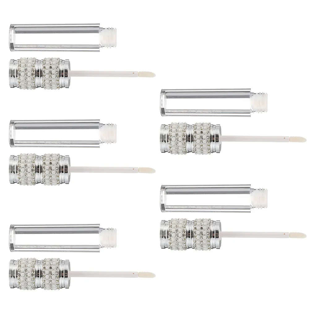 Набор из 5 флаконов для блеска для губ с стразами, компактные многоразовые контейнеры для путешествий, держатели для бальзама для губ, портативные, маленькие
Набор из 5 флаконов для блеска для губ с стразами, компактные многоразовые контейнеры для путешествий, держатели для бальзама для губ, портативные, маленькие