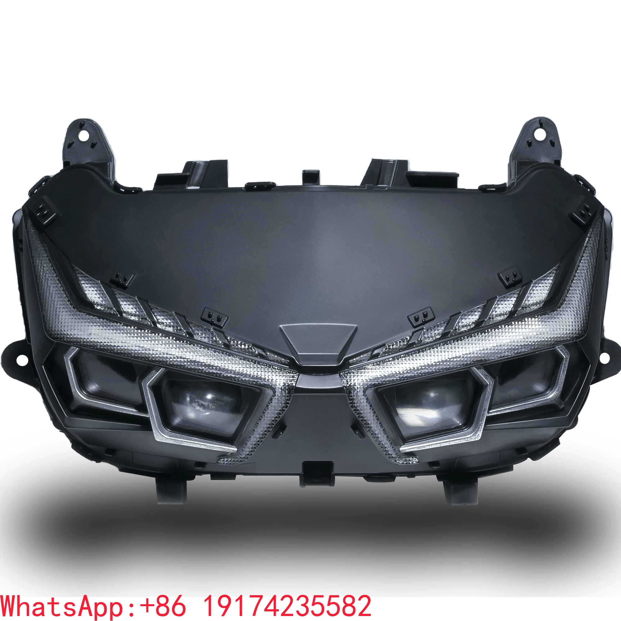 Premium Natural White LED Headlight 4-Eye Daytime Running Lighting Kit for Ya-m-ah Cygnusx Motorcycle
Premium Natural White LED Headlight 4-Eye Daytime Running Lighting Kit for Ya-m-ah Cygnusx Motorcycle