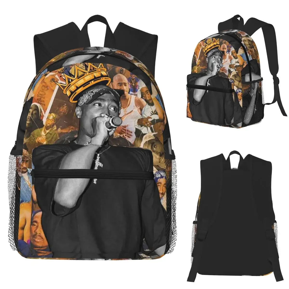 Rapper Tupac 2PAC Hip Hop Student Backpack School Bag Hiking Travel Daypack for Boys Girls Fashion Bookbag Shoulder Bags
Rapper Tupac 2PAC Hip Hop Student Backpack School Bag Hiking Travel Daypack for Boys Girls Fashion Bookbag Shoulder Bags