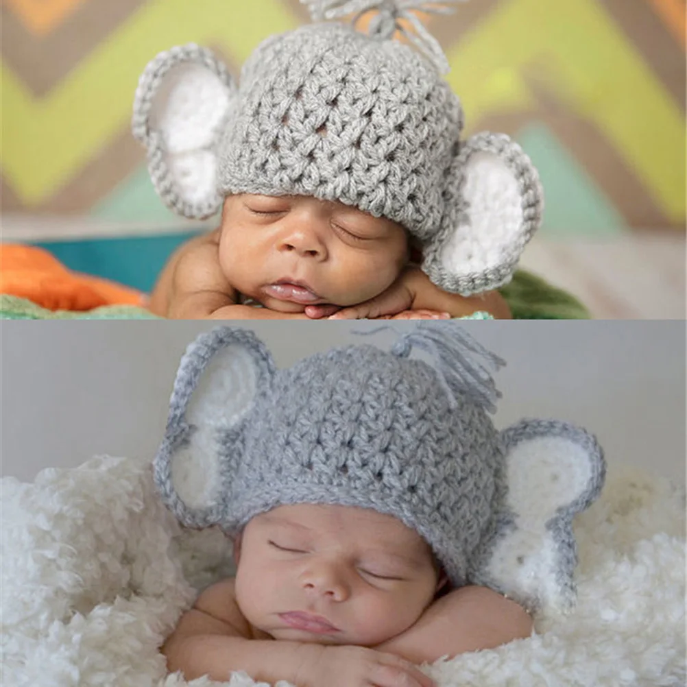 1Set Newborn Elephant Baby Photography Outfit Infant Photo Costume Cartoon Style Baby Clothes Creative Props
1Set Newborn Elephant Baby Photography Outfit Infant Photo Costume Cartoon Style Baby Clothes Creative Props
