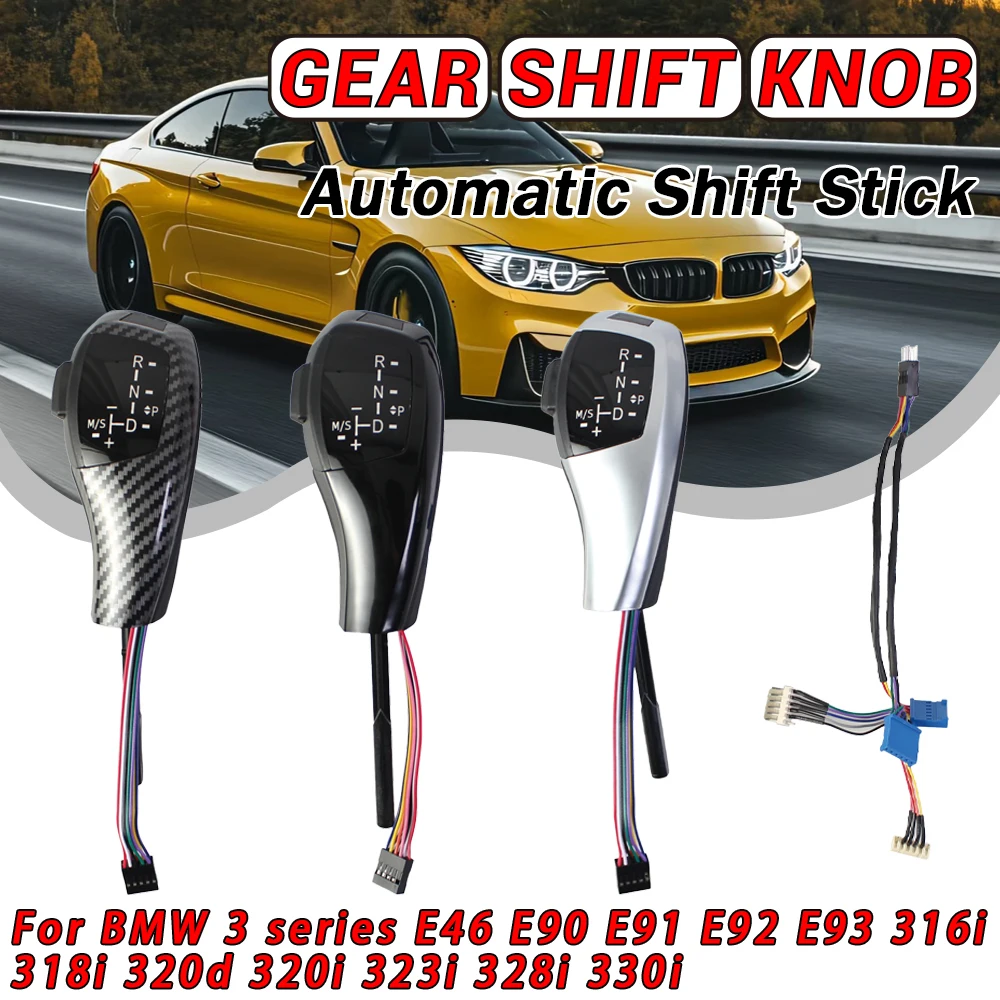 LED Gear Shift Knob Shifter Lever For BMW 1 3 5 6 Series E90 E60 E46 2D 4D E39 E53 E92 E87 E93 E83 X3 E89 Automatic Accessories
LED Gear Shift Knob Shifter Lever For BMW 1 3 5 6 Series E90 E60 E46 2D 4D E39 E53 E92 E87 E93 E83 X3 E89 Automatic Accessories