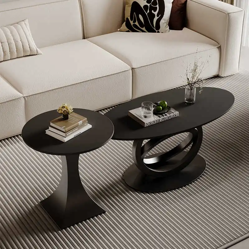 Кремовый овальный журнальный столик из каменной плиты для гостиной, балкона, небольшой квартиры, гостевого дома, коммерческого использования, со встроенной подсветкой
Кремовый овальный журнальный столик из каменной плиты для гостиной, балкона, небольшой квартиры, гостевого дома, коммерческого использования, со встроенной подсветкой