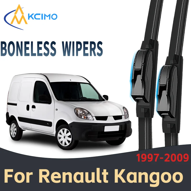 Original Quality 2pcs for Renault Kangoo 1997-2009 Wiper Blades Ultimate Silent Efficient Windshield Cleaners OE Standard Rubber
Original Quality 2pcs for Renault Kangoo 1997-2009 Wiper Blades Ultimate Silent Efficient Windshield Cleaners OE Standard Rubber
