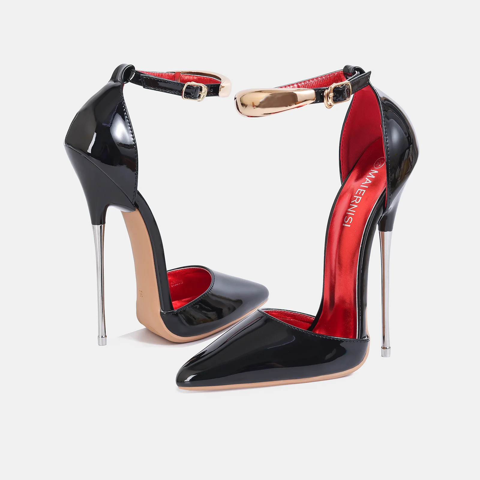 16cm Extreme Metal High Heels Stilettos Women Sexy Rose Red Ankle Strap Pumps Fetish Cosplay Unisex Shoes Customize Plus Size46
16cm Extreme Metal High Heels Stilettos Women Sexy Rose Red Ankle Strap Pumps Fetish Cosplay Unisex Shoes Customize Plus Size46