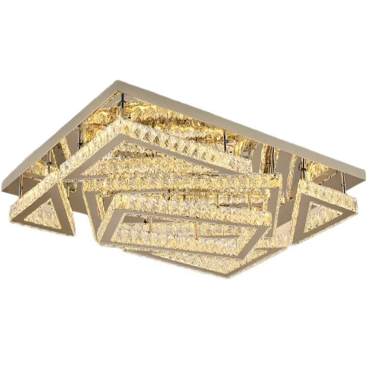 Living room light crystal light modern simple light luxury atmospheric led ceiling
Living room light crystal light modern simple light luxury atmospheric led ceiling