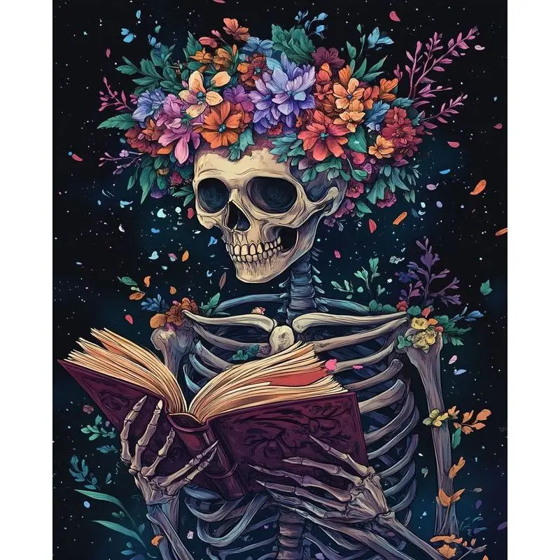 RUOPOTY акриловая картина по номерам, комплект скелета и цвета для взрослых, раскраска на холсте для художественного ремесла, комплект
RUOPOTY акриловая картина по номерам, комплект скелета и цвета для взрослых, раскраска на холсте для художественного ремесла, комплект