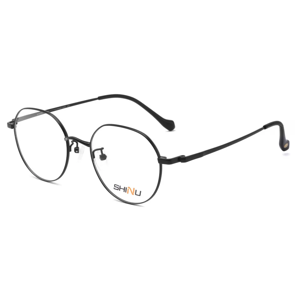 SHINU Prescription Glasses Titanium Glasses Women Progressive Freeform Lenses Opitcal Lens with Recipe Round Frame Titanium
SHINU Prescription Glasses Titanium Glasses Women Progressive Freeform Lenses Opitcal Lens with Recipe Round Frame Titanium