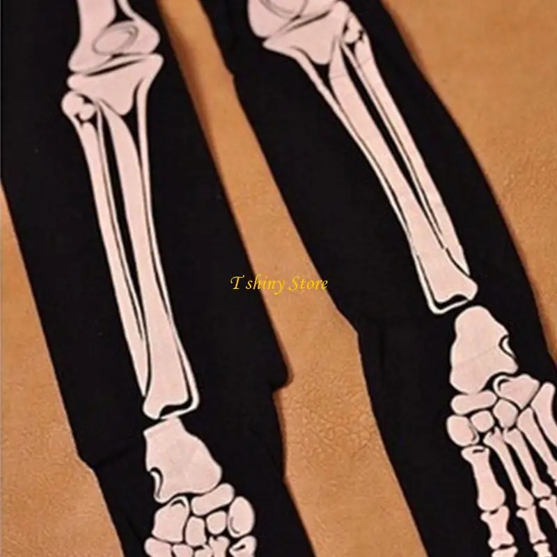 N58F Skeleton Bone Printed Halloween Leggings for Women Japanese Harajuku Tights Pantyhose Cosplay Costume Accessories
N58F Skeleton Bone Printed Halloween Leggings for Women Japanese Harajuku Tights Pantyhose Cosplay Costume Accessories