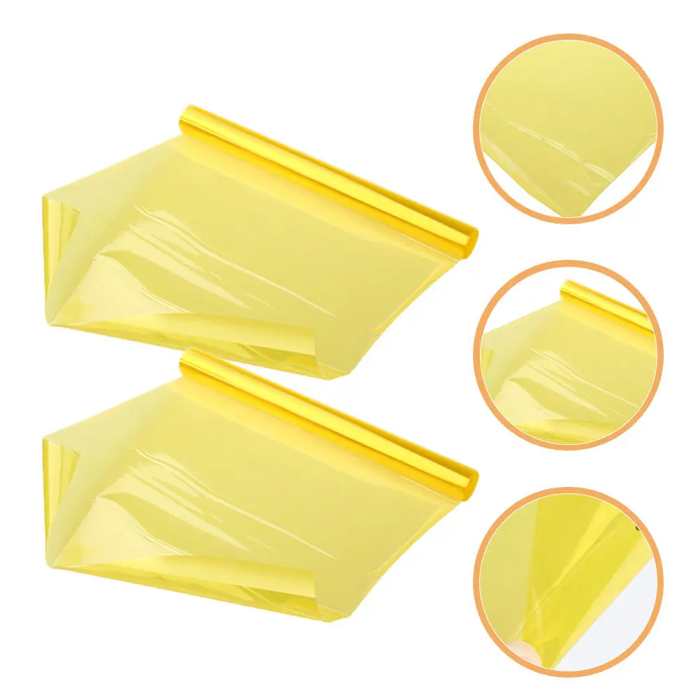 Yellow Headlight Tint Film Large Size 30x180cm Triple Layer Scratch Resistant Protector Film for Car Headlight Fog Tail Light
Yellow Headlight Tint Film Large Size 30x180cm Triple Layer Scratch Resistant Protector Film for Car Headlight Fog Tail Light
