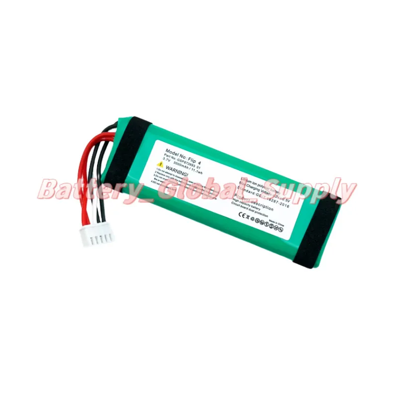 For GSP87269301 Flip 4 Bluetooth Speaker Battery 3.7V 3000mAh Fast Delivery
For GSP87269301 Flip 4 Bluetooth Speaker Battery 3.7V 3000mAh Fast Delivery