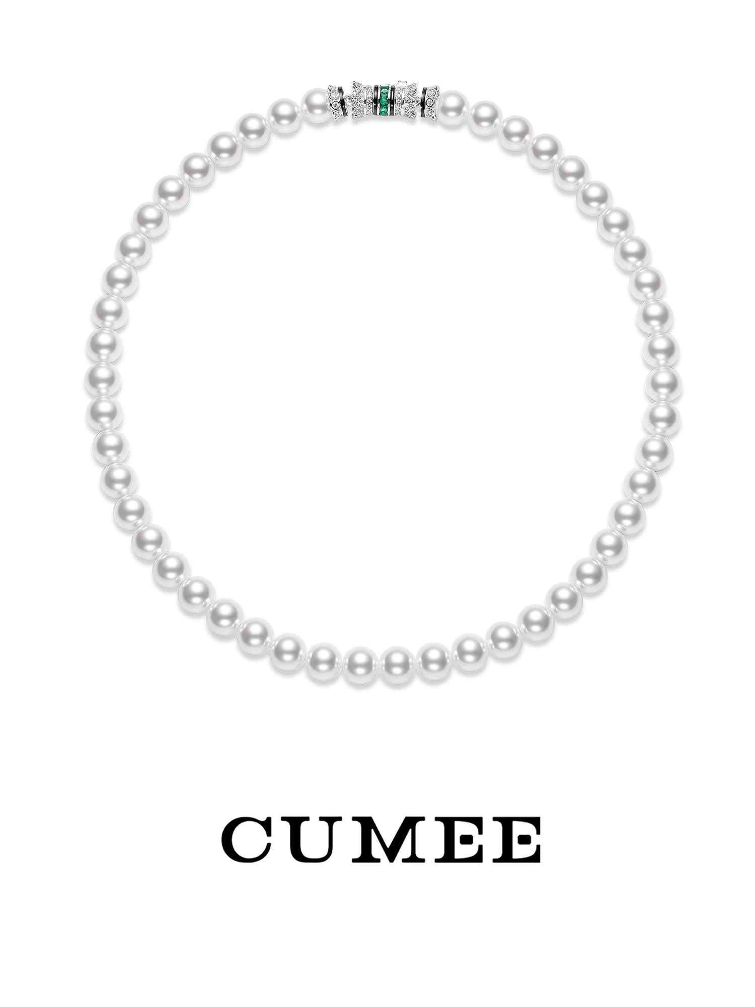 CUMEE Daily 8mm Artificial Australian White Bead Pearls Necklace Simulated Pearl Necklaces for Women. 925 Silver-plated Gold
CUMEE Daily 8mm Artificial Australian White Bead Pearls Necklace Simulated Pearl Necklaces for Women. 925 Silver-plated Gold