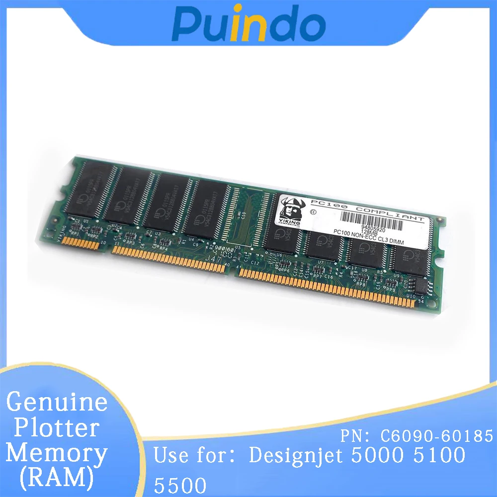 Оригинальная новая память плоттера (ОЗУ) 128 м для HP Designjet 5000 5100 5500
Оригинальная новая память плоттера (ОЗУ) 128 м для HP Designjet 5000 5100 5500