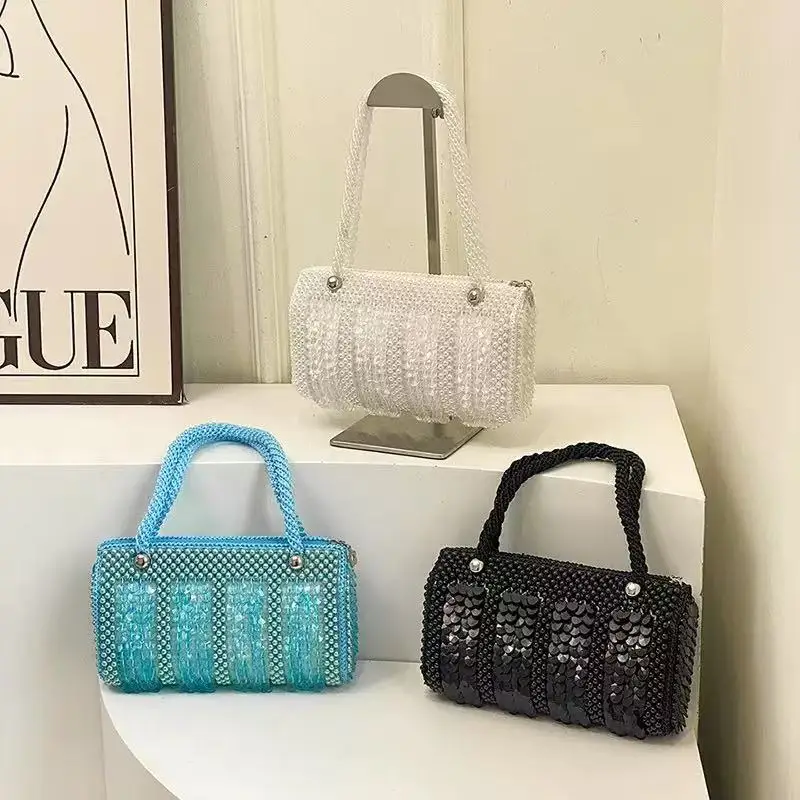 Fashion Niche Small Shoulder Bag with Fragrance Pearl Detail Hand Pillow Design for Stylish Accessory
Fashion Niche Small Shoulder Bag with Fragrance Pearl Detail Hand Pillow Design for Stylish Accessory
