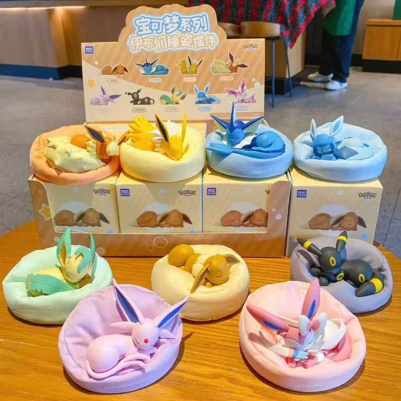 Pokemon Eevee Family Sleeping Poses Series Mystery Blind Box Umbreon Espeon Leafeon Glaceon Anime Figures Collect Ornament Gifts
Pokemon Eevee Family Sleeping Poses Series Mystery Blind Box Umbreon Espeon Leafeon Glaceon Anime Figures Collect Ornament Gifts