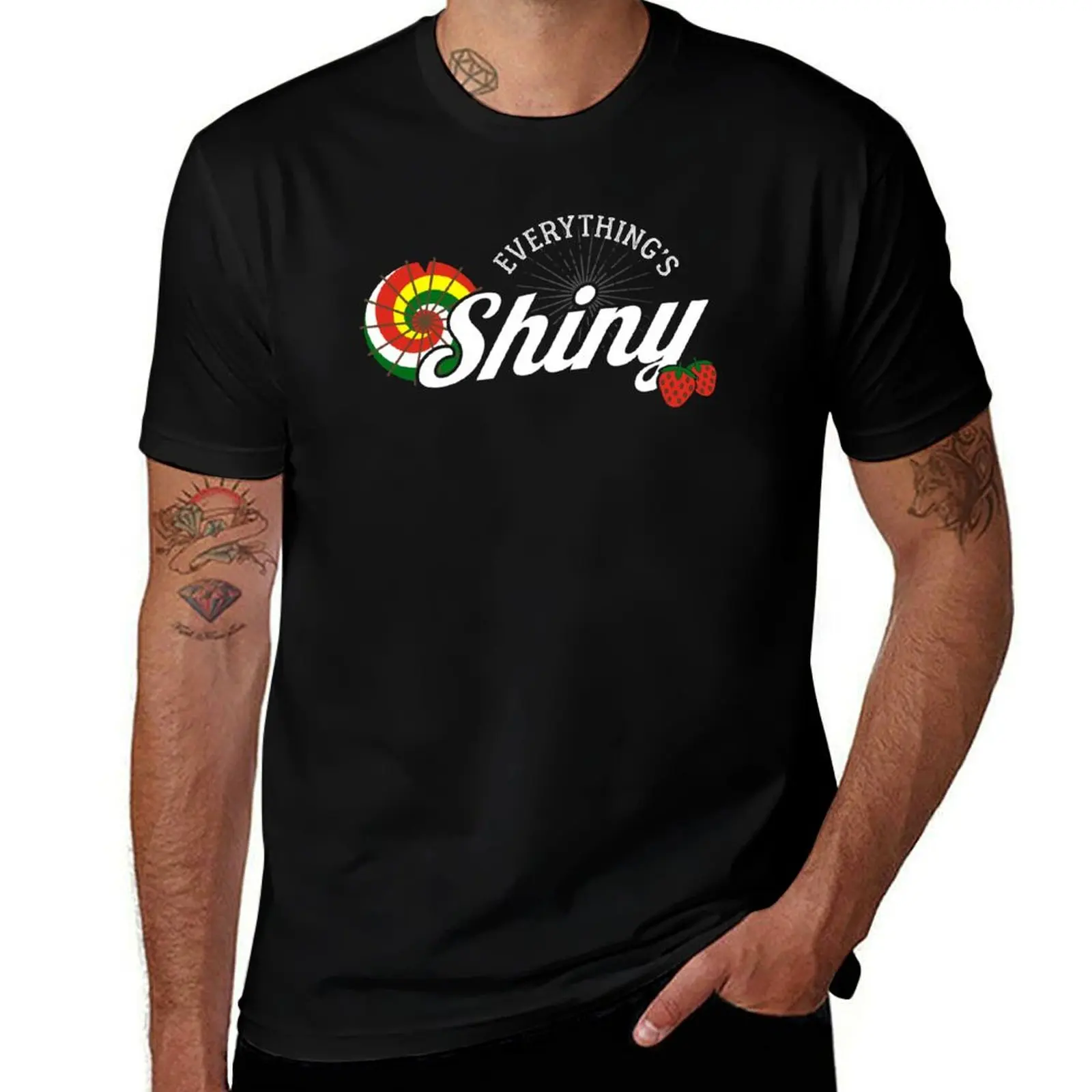 Everything's Shiny, Cap'n. Not to fret. T-Shirt anime shirt for a boy shirts graphic tees boys animal print mens clothes
Everything's Shiny, Cap'n. Not to fret. T-Shirt anime shirt for a boy shirts graphic tees boys animal print mens clothes