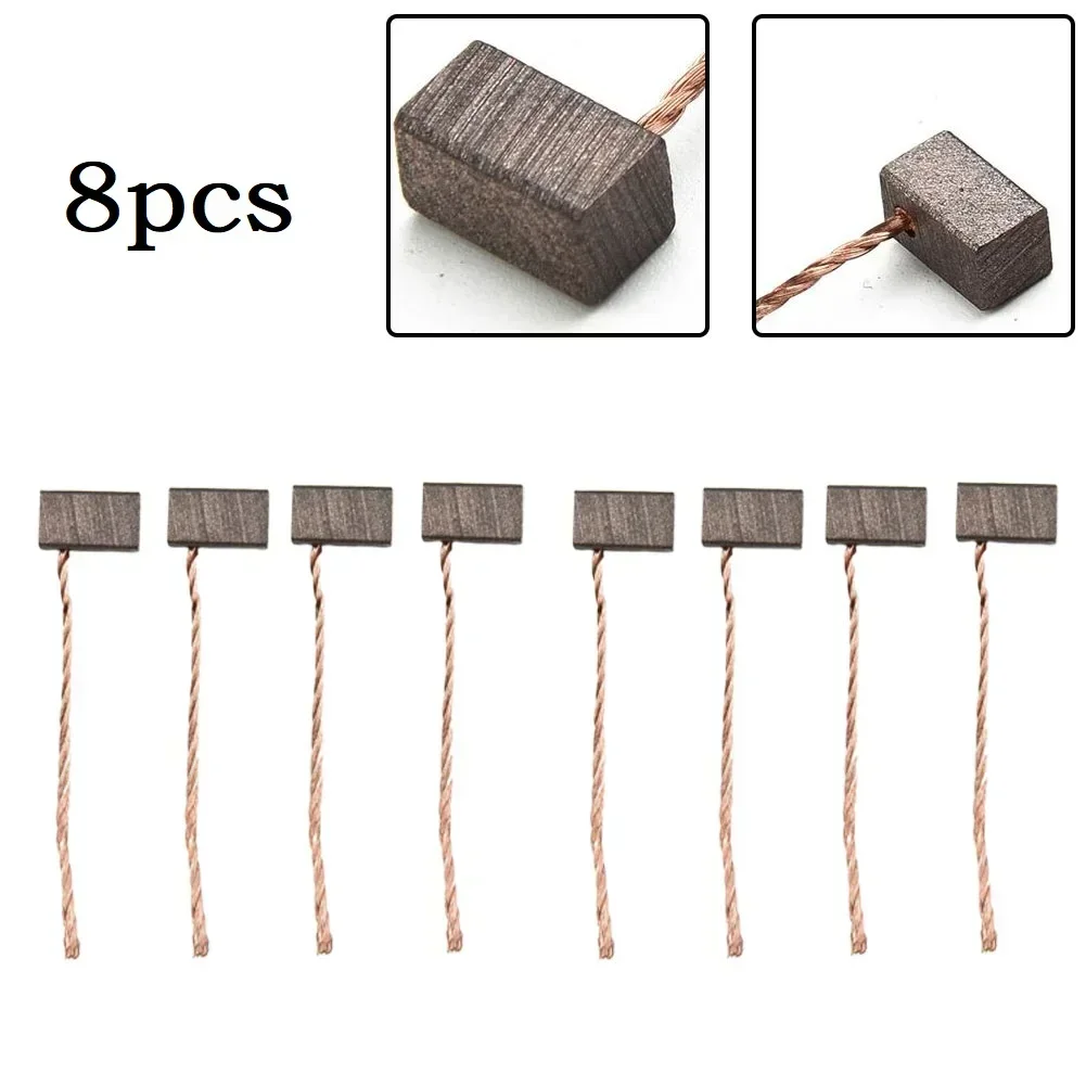 8pcs Carbon Fiber Brushes 6x6x10mm For Automotive Blower Motor Fan Motor Windshield Wiper Motor Casement Lift Motor Power Tool
8pcs Carbon Fiber Brushes 6x6x10mm For Automotive Blower Motor Fan Motor Windshield Wiper Motor Casement Lift Motor Power Tool