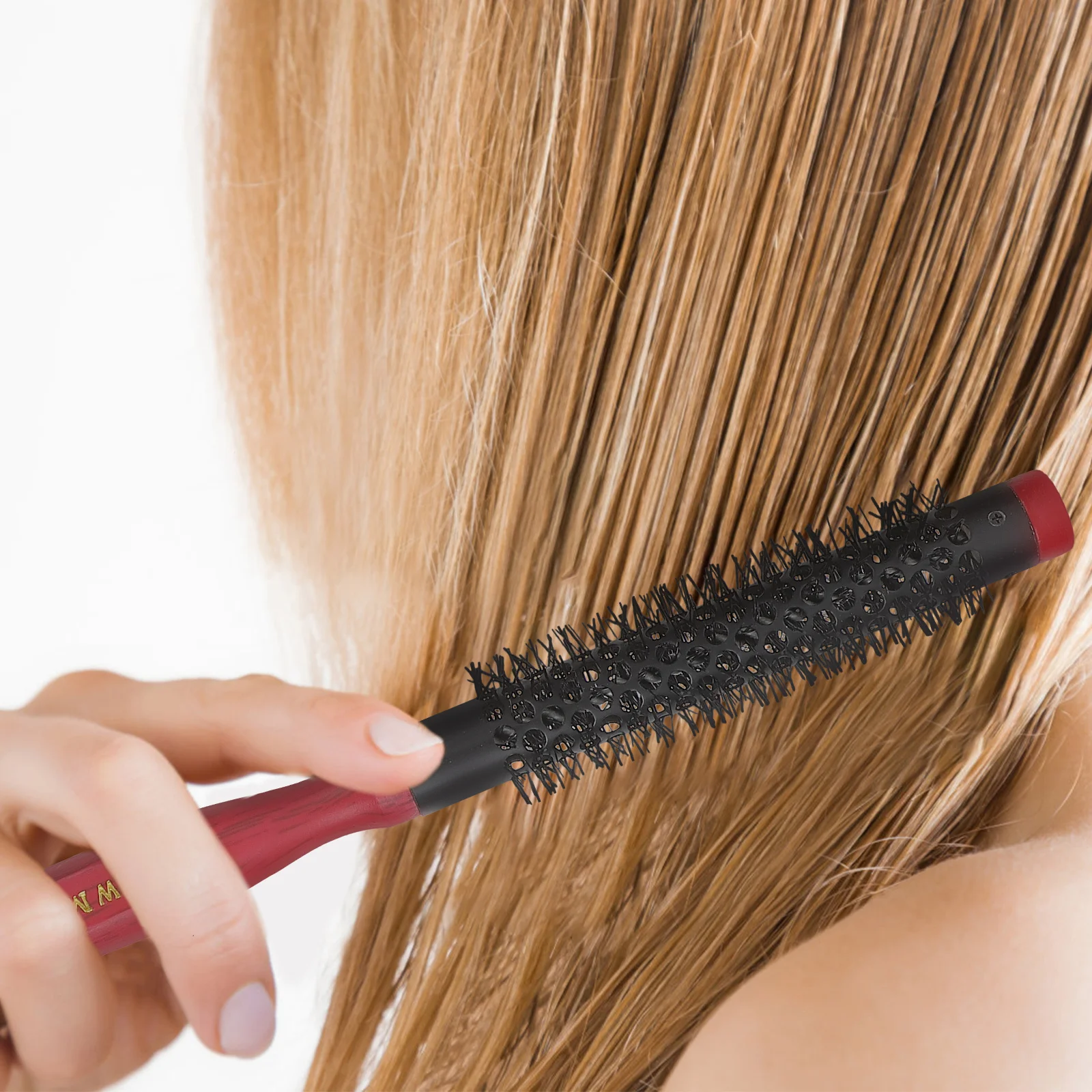 Мини-расческа для завивки волос с деревянной ручкой, профессиональная щетка для укладки волос, массажная расческа для кожи головы, роликовая щетка для завивки волос
Мини-расческа для завивки волос с деревянной ручкой, профессиональная щетка для укладки волос, массажная расческа для кожи головы, роликовая щетка для завивки волос