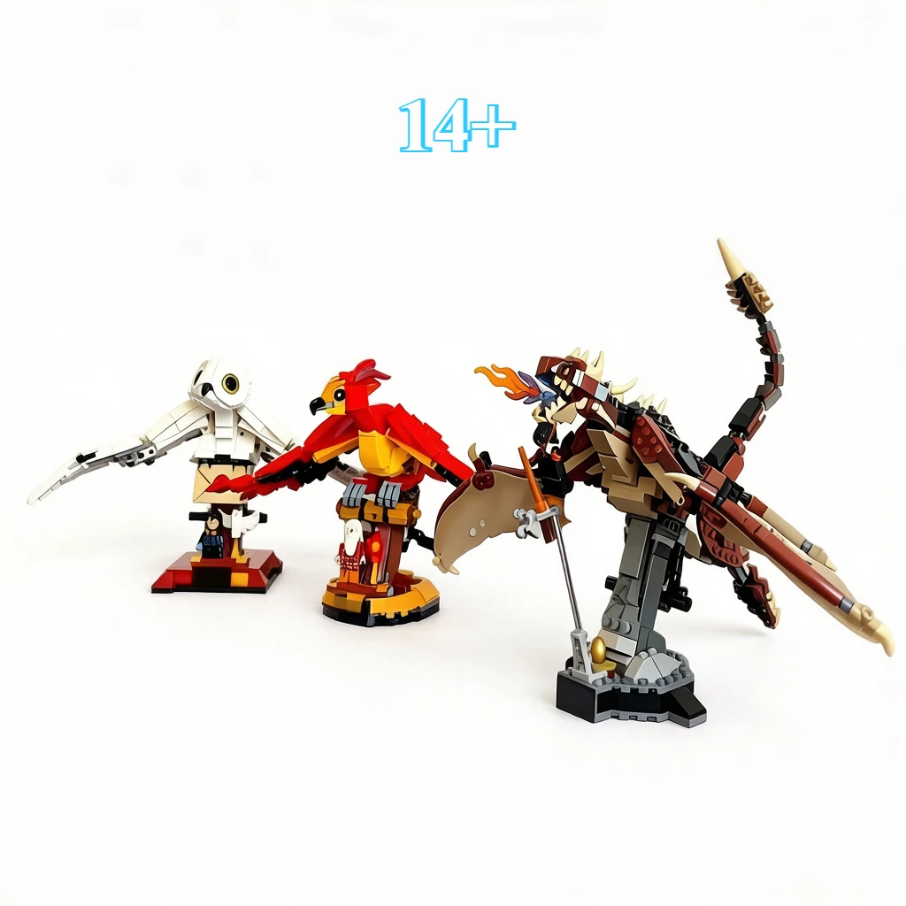 Magic Flying Creatures Series 76406 76394 75979 Building Blocks Sets Suitable for Birthday Gifts CompatiblewithLegoed Particles.
Magic Flying Creatures Series 76406 76394 75979 Building Blocks Sets Suitable for Birthday Gifts CompatiblewithLegoed Particles.