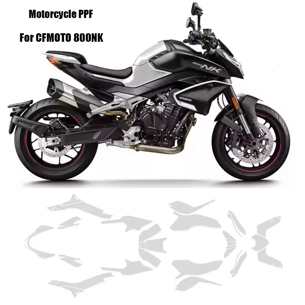 For CFMOTO 800NK Invisible Protective Film 800NK PPF Motorcycle TPU Paint Protection Film Anti-Scratch UV Resistant 2023-2025
For CFMOTO 800NK Invisible Protective Film 800NK PPF Motorcycle TPU Paint Protection Film Anti-Scratch UV Resistant 2023-2025