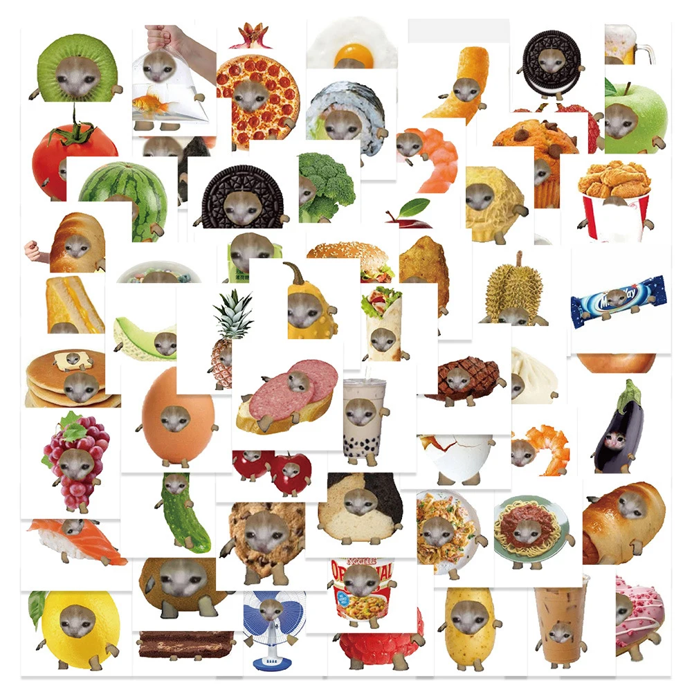 10/30/69Pcs Funny Cute Cartoon Food Cat Stickers Kawaii Meme Anime Decals Toys DIY Luggage Skateboard Phone Car Sticker Graffiti
10/30/69Pcs Funny Cute Cartoon Food Cat Stickers Kawaii Meme Anime Decals Toys DIY Luggage Skateboard Phone Car Sticker Graffiti