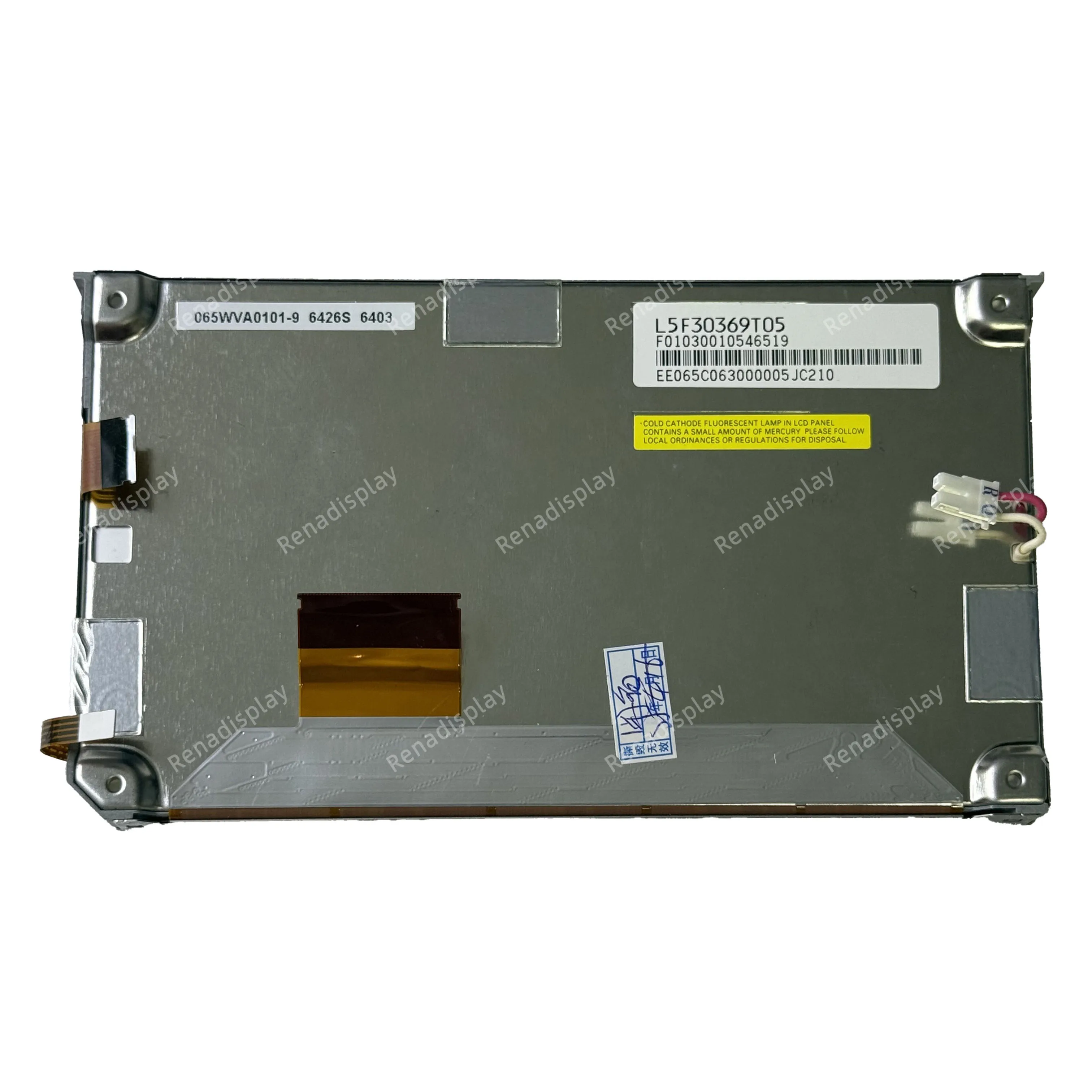 6,5-дюймовый сенсорный ЖК-экран L5F30369T05 для VW Skoda RNS510 RNS500 MFD3, совместимый с P01 P02 T01 T02
6,5-дюймовый сенсорный ЖК-экран L5F30369T05 для VW Skoda RNS510 RNS500 MFD3, совместимый с P01 P02 T01 T02