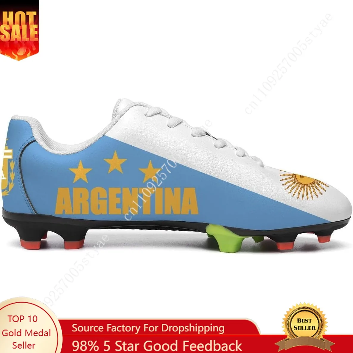 Argentina Flag Football Shoes Men Women Sneakers Argentine Soccer Shoe Three Star PU Sneakers Outdoor Lace Up Sports Shoes 2026
Argentina Flag Football Shoes Men Women Sneakers Argentine Soccer Shoe Three Star PU Sneakers Outdoor Lace Up Sports Shoes 2026