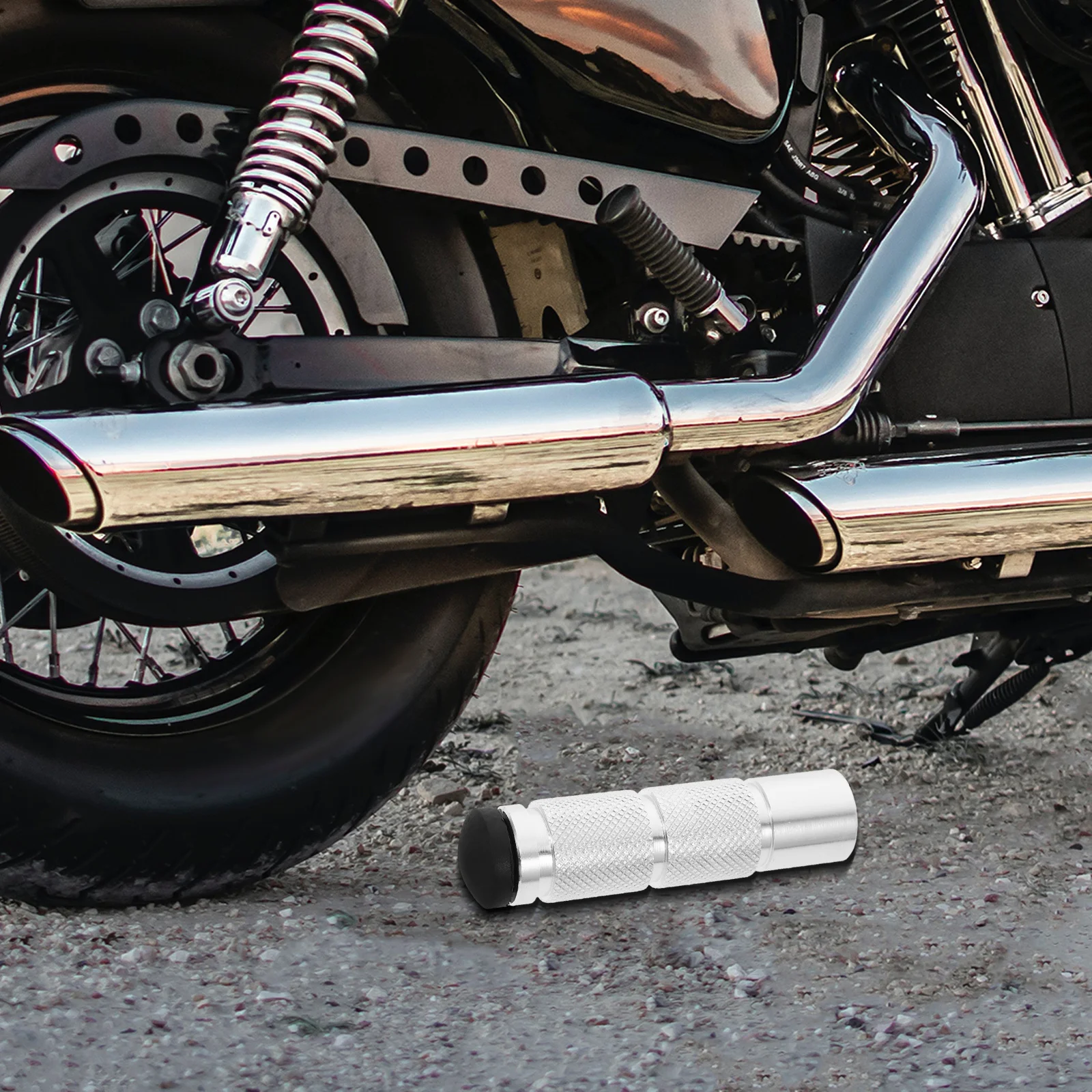 2pcs Aluminum Alloy Foot Pegs Motorcycle Rear Footrest Lightweight Durable Metal Pedal For Off-Road Motorcycle Parts Accessories
2pcs Aluminum Alloy Foot Pegs Motorcycle Rear Footrest Lightweight Durable Metal Pedal For Off-Road Motorcycle Parts Accessories