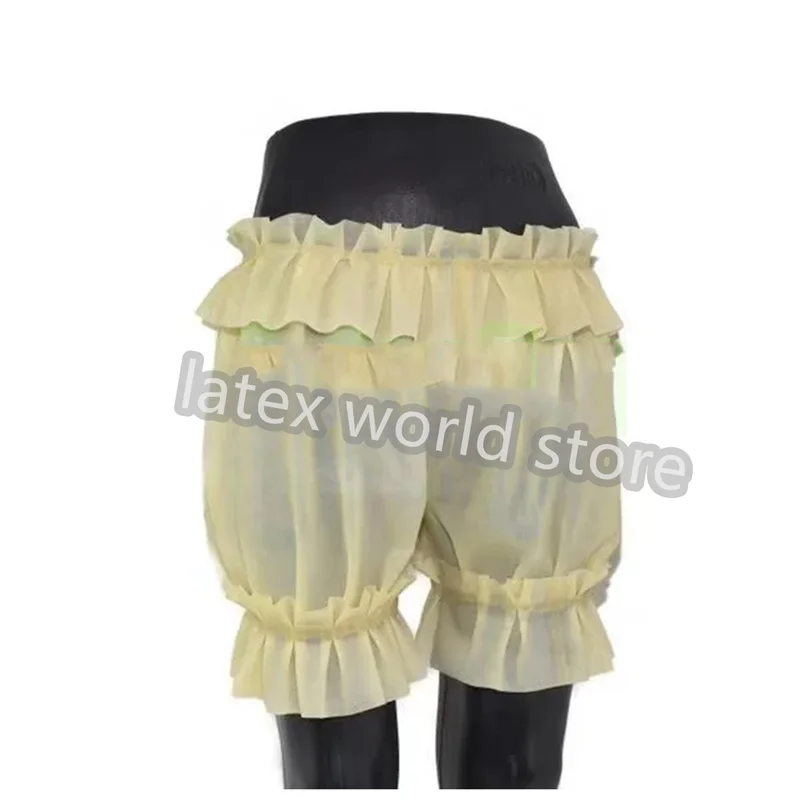 Female Latex Shorts Transaprent Sexy Fetish Latex Panties Underwear for Women Cosplay Costumes Custom Made
Female Latex Shorts Transaprent Sexy Fetish Latex Panties Underwear for Women Cosplay Costumes Custom Made