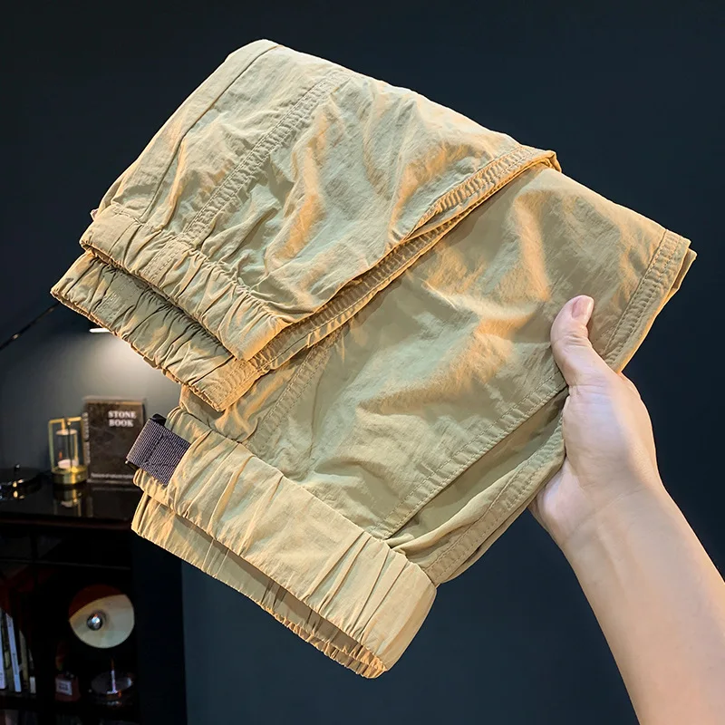 Summer thin leg binding work pants men's trendy brand loose and fashionable sports outdoor quick drying casual
Summer thin leg binding work pants men's trendy brand loose and fashionable sports outdoor quick drying casual