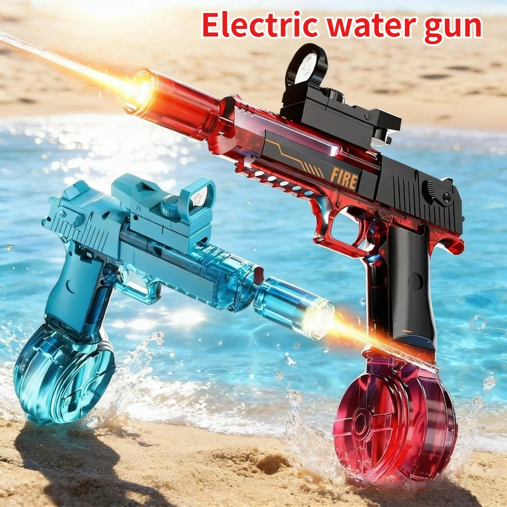 Electric Water Gun Automatic High Pressure Gun Summer Outdoor Beach Pool Party Game Toy Cool Gifts for Boys Girls Adults
Electric Water Gun Automatic High Pressure Gun Summer Outdoor Beach Pool Party Game Toy Cool Gifts for Boys Girls Adults