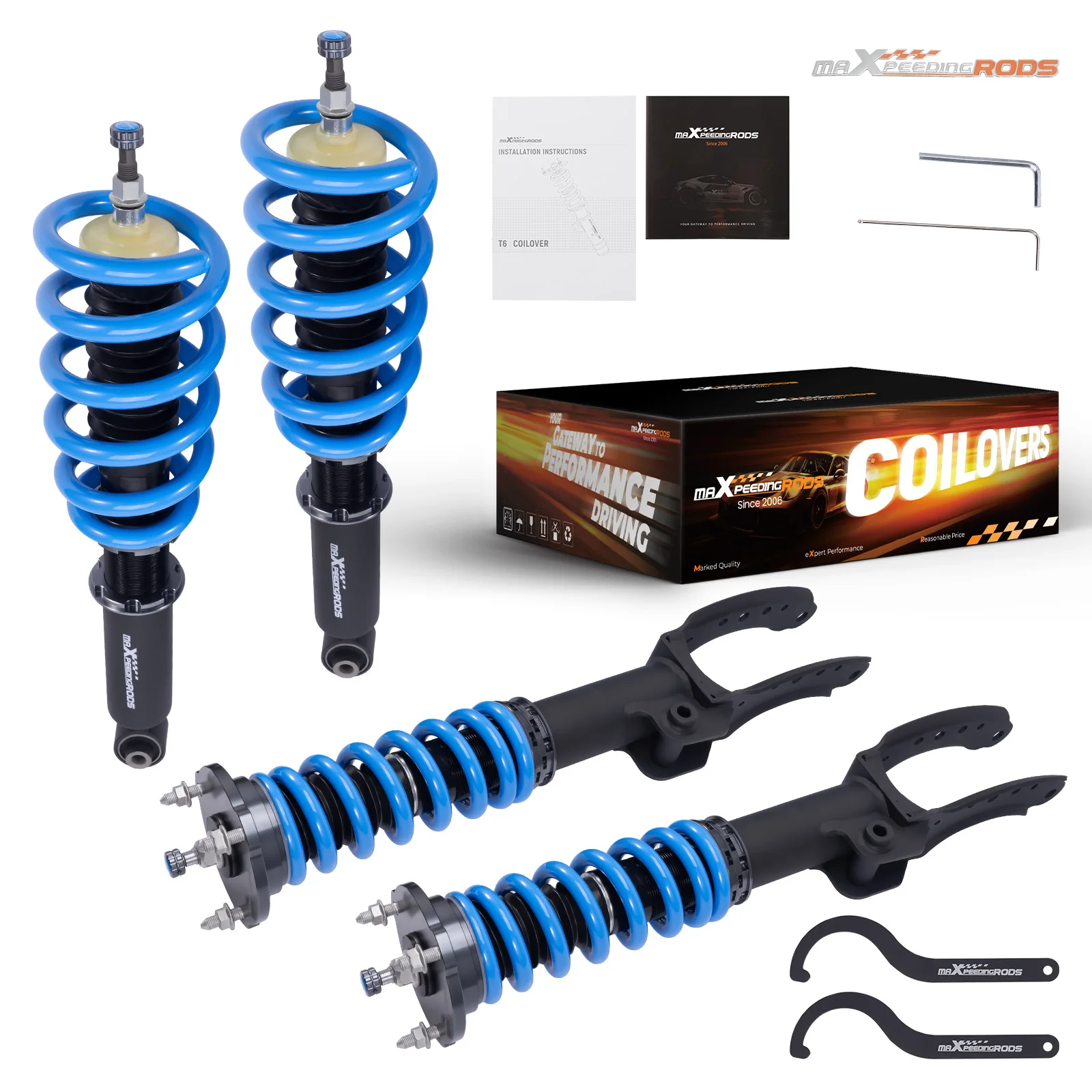 Adjustable Coilovers Lowering Kit For VW Touareg 10-18 Porsche Cayenne 11-18
Adjustable Coilovers Lowering Kit For VW Touareg 10-18 Porsche Cayenne 11-18