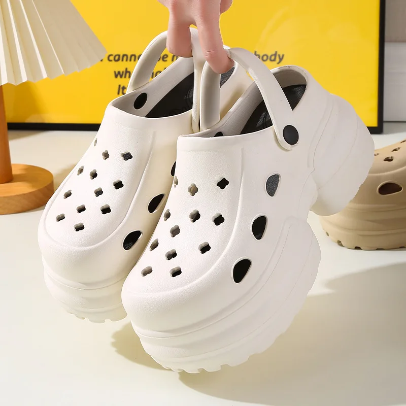 Women Platform Slippers Fashion Clogs Soft EVA Summer High Heel Shoes Thick Sole Female Street Wedges Sandals Home Beach Slides
Women Platform Slippers Fashion Clogs Soft EVA Summer High Heel Shoes Thick Sole Female Street Wedges Sandals Home Beach Slides