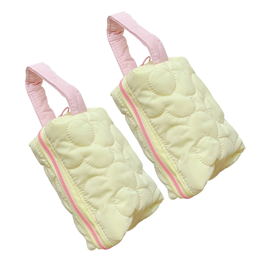 2 Pcs Portable Storage Bag Make up Organizer Makeup Office Travel Stationery Cosmetic Skincare Yellow Miss Convenient Carrying
2 Pcs Portable Storage Bag Make up Organizer Makeup Office Travel Stationery Cosmetic Skincare Yellow Miss Convenient Carrying