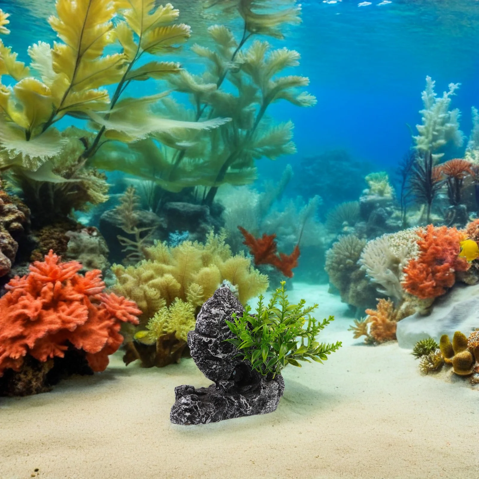 Emulational Rockery Decor Aquarium Decorative Fish Tank Dark Grey Ceramic Powder Stone Ornament
Emulational Rockery Decor Aquarium Decorative Fish Tank Dark Grey Ceramic Powder Stone Ornament