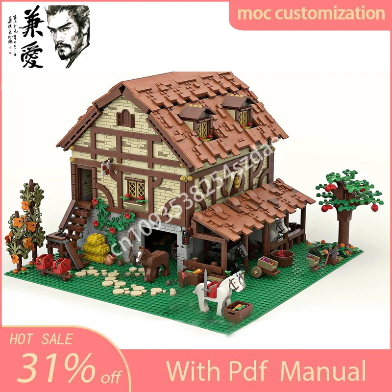 N2979PCS Moc Средневековые штабелируемые модульные модели замка, строительные блоки, сделай сам, креативная сборка, кирпичи, игрушки, детские рождественские подарки
N2979PCS Moc Средневековые штабелируемые модульные модели замка, строительные блоки, сделай сам, креативная сборка, кирпичи, игрушки, детские рождественские подарки